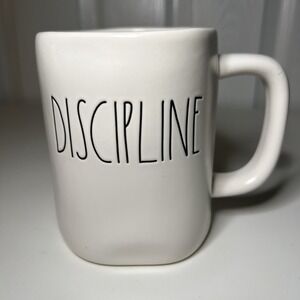 Rae Dunn DISCIPLINE Mug